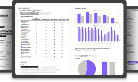 Act Analytics and Black Diamond Offer Platform Integration for Better ESG Portfolio Data