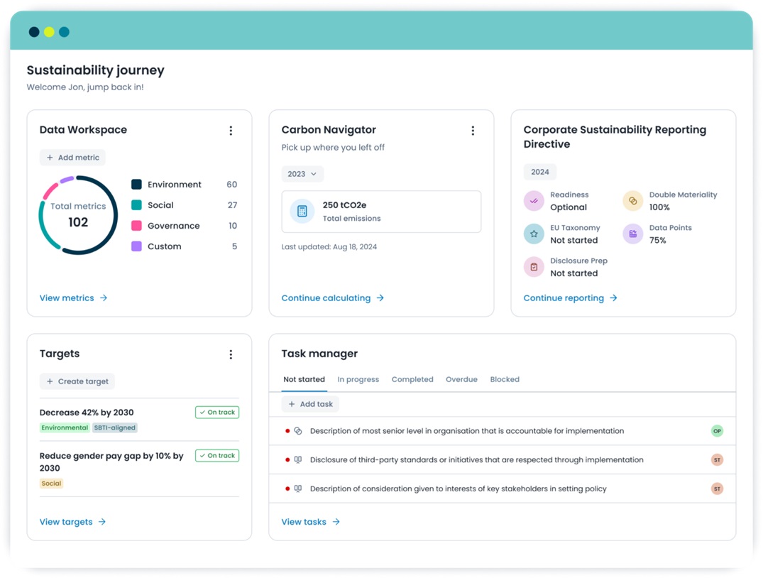 Novata Launches ESG Data and Reporting Solutions for Private Companies