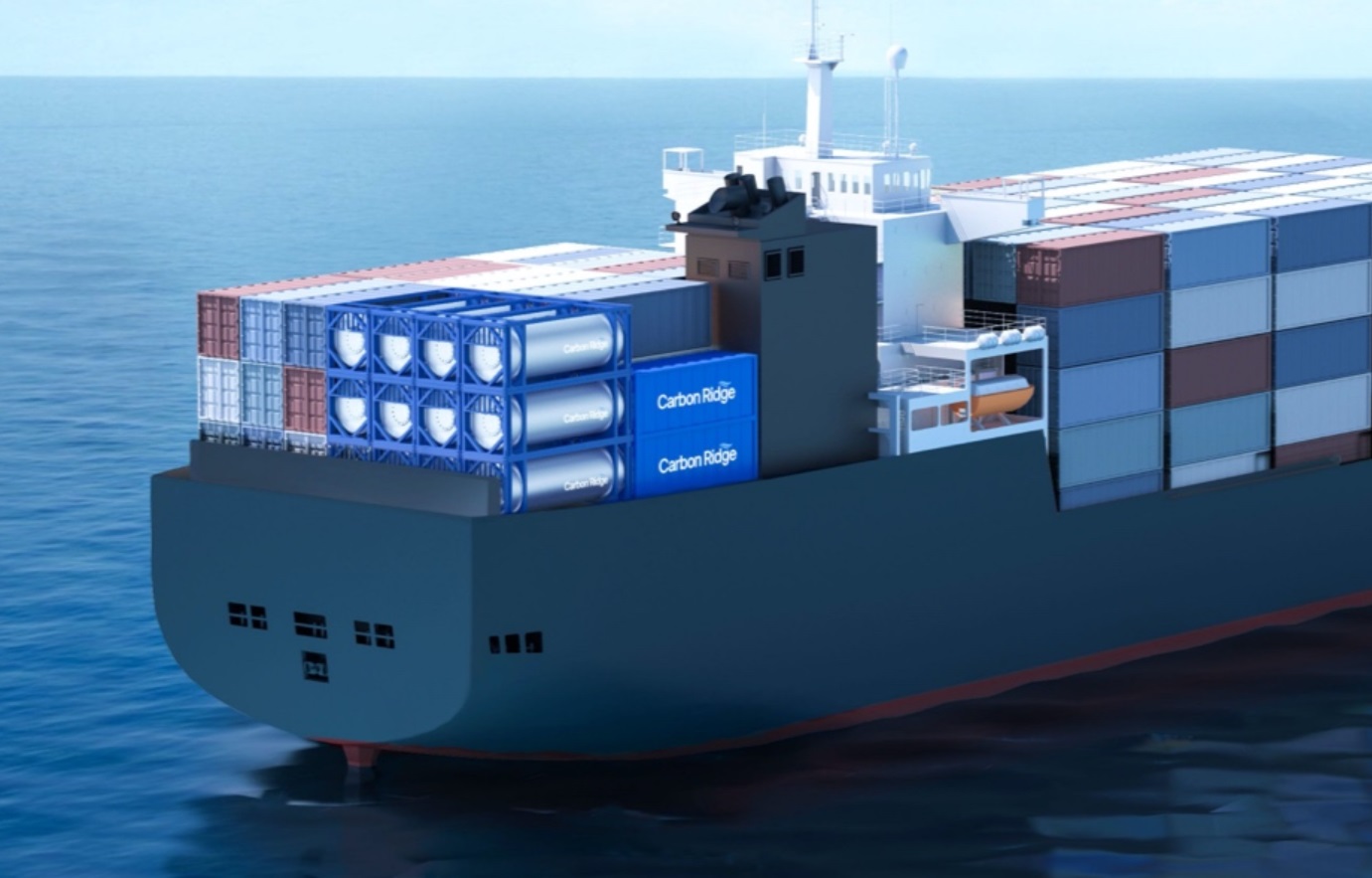 Carbon Ridge Raises $9.5 Million to Advance Maritime Shipping Decarbonization Technology