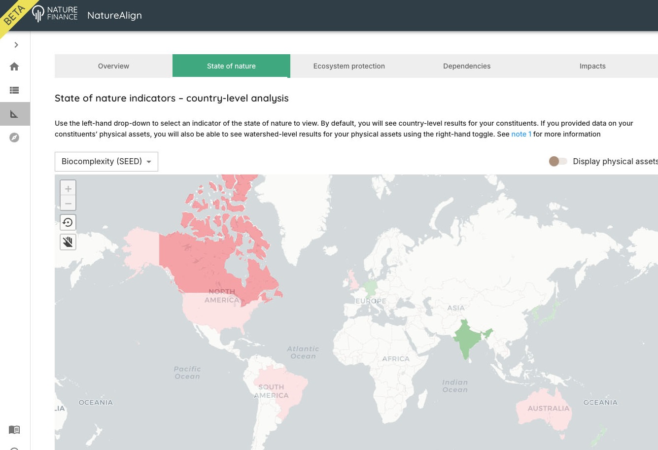 NatureFinance Launches Tool Enabling Investors, Banks to Assess Portfolio Nature Impact