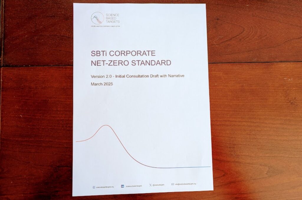 SBTi Releases Initial Draft of New Corporate Net Zero Standard